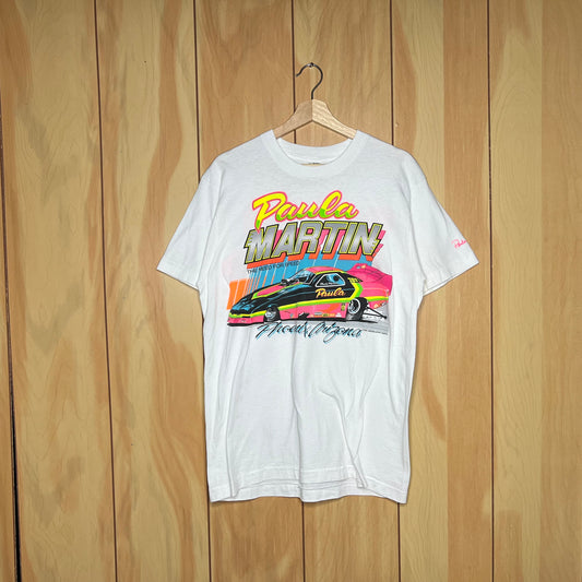 90s Paula Martin Nitro Funny Car Drag Racing Shirt Size Large