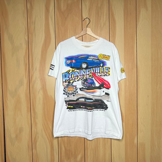 1998 Bonneville Speedweek MOPAR Top Speed Car Shirt Size Large