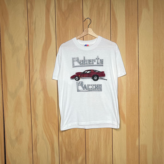 80s Robert’s Racing Drag Racing Shirt Size Large