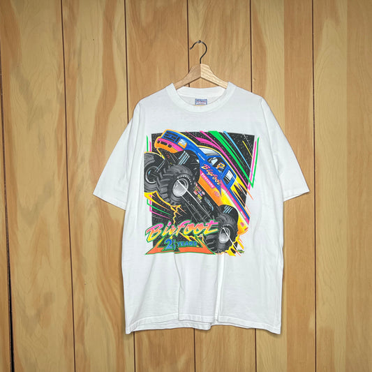 1990 Ford BigFoot Monster Truck 25 Year Anniversary Shirt Size XL