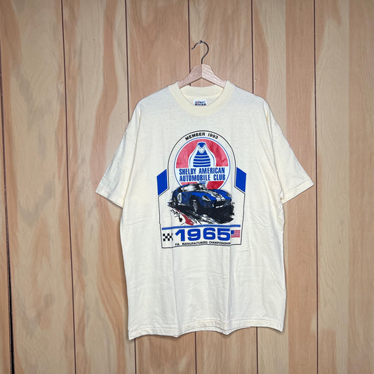 90s Shelby American Club 1965 Daytona Car Shirt Size XL
