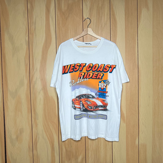 West Coast Rider Ford GT Car Shirt Size XL Modern
