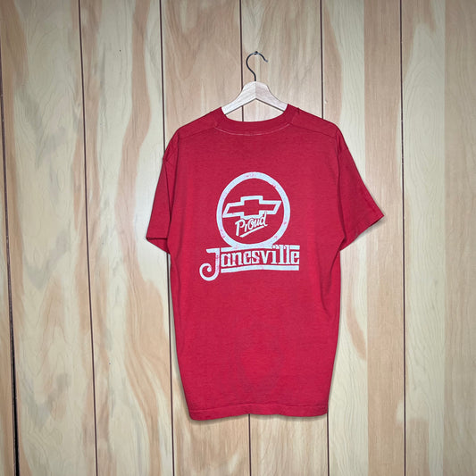 90s Chevy Proud Cavalier Gainesville Employee Shirt Size XL