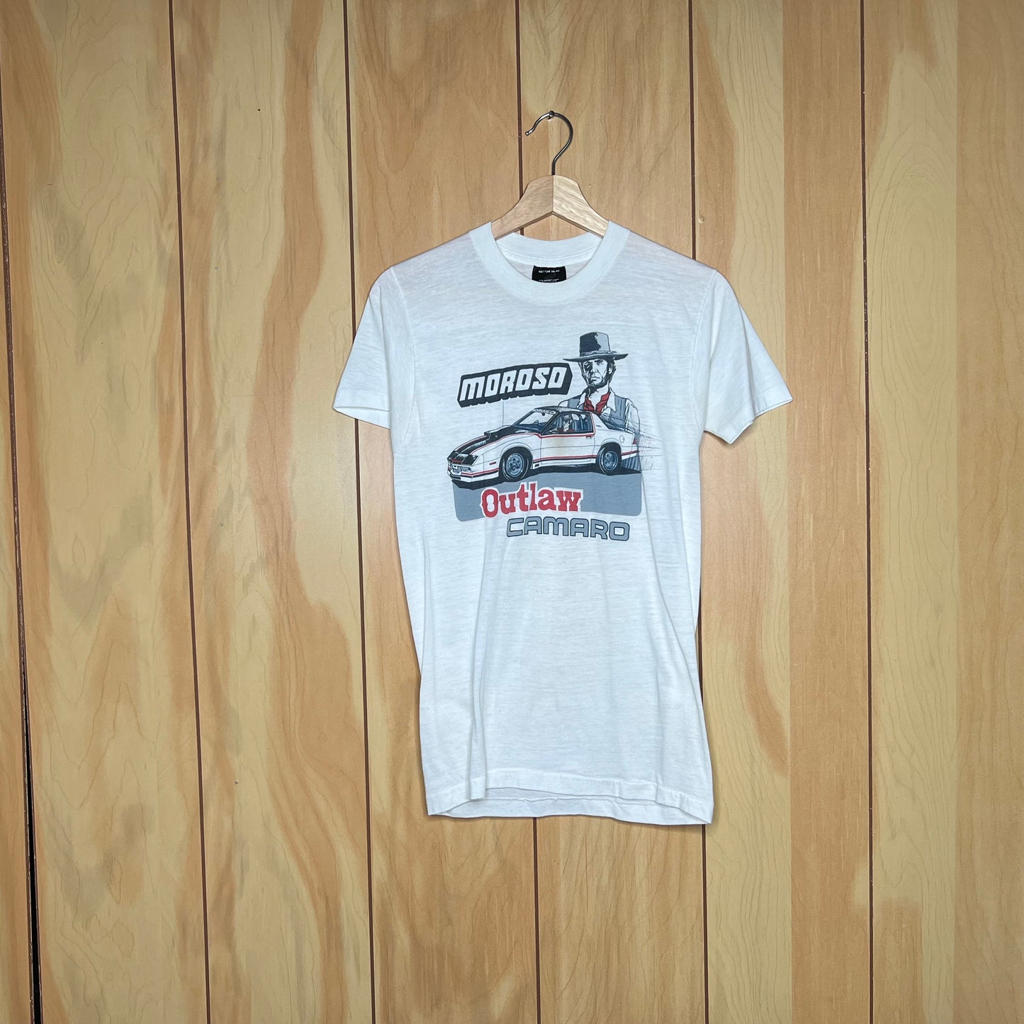80s Moroso Outlaw Chevrolet Chevy Camaro Z28 Tuner Shirt Size Small