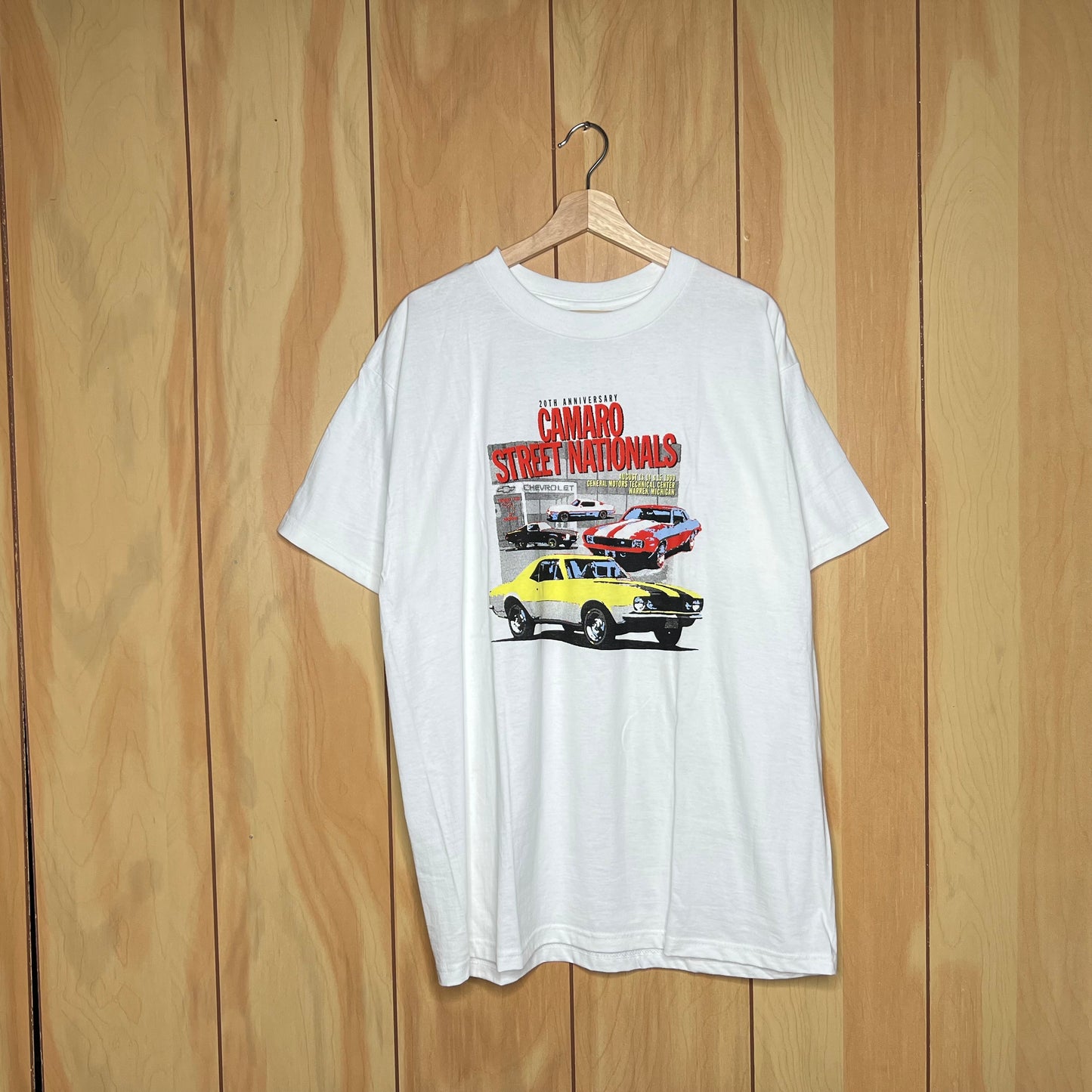 90s Camaro Street Nationals Car Show Shirt Size XL