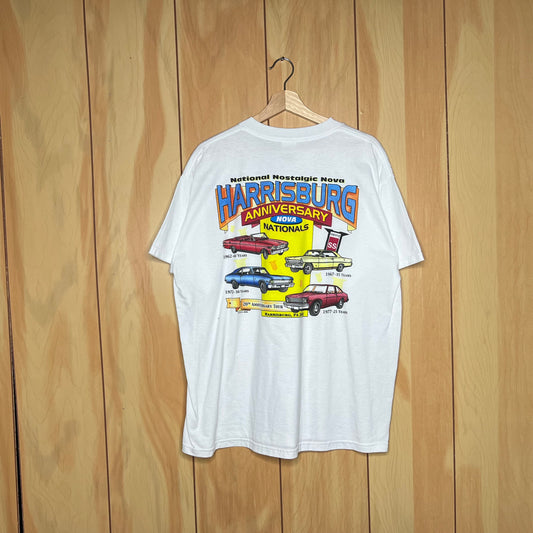 00s National Nostalgic Chevy Nova Nationals Car Show Shirt Size XL