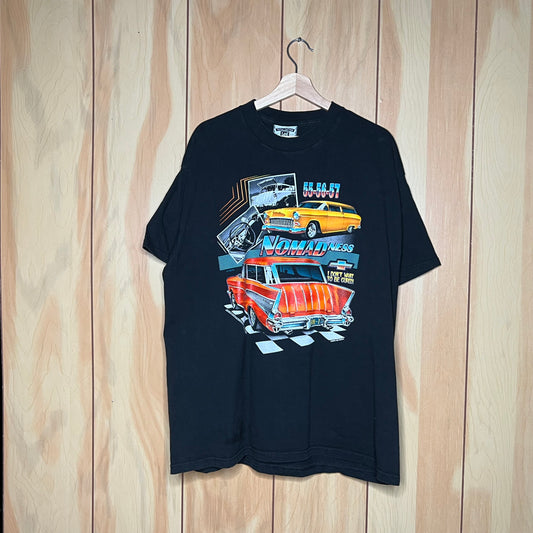 90s Chevy Chevrolet Nomad-ness Car Shirt Size XL