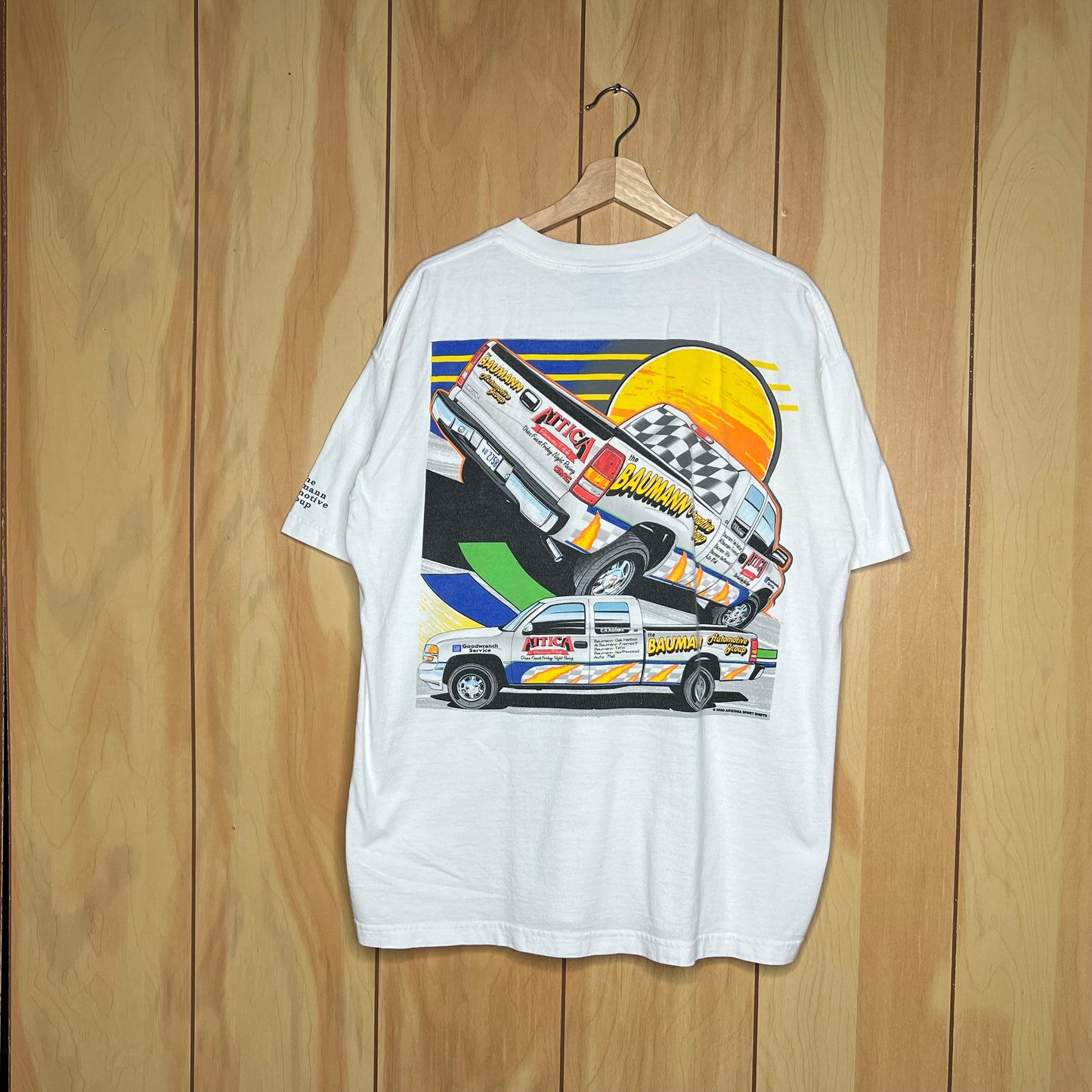 00s Chevrolet Silverado Livery Truck Shirt Size XL