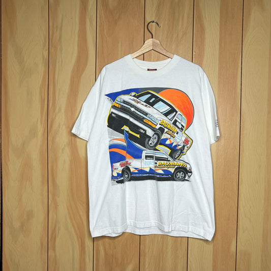 00s Chevrolet Silverado Livery Truck Shirt Size XL