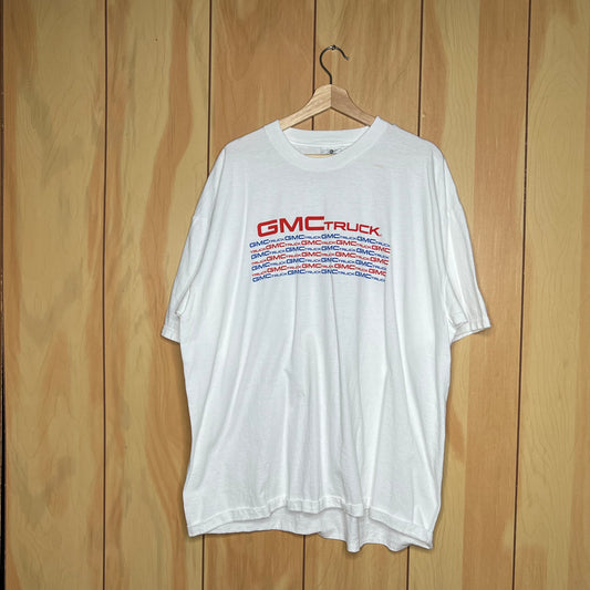 90s GMC Trucks Checker Promo Shirt Size XXL