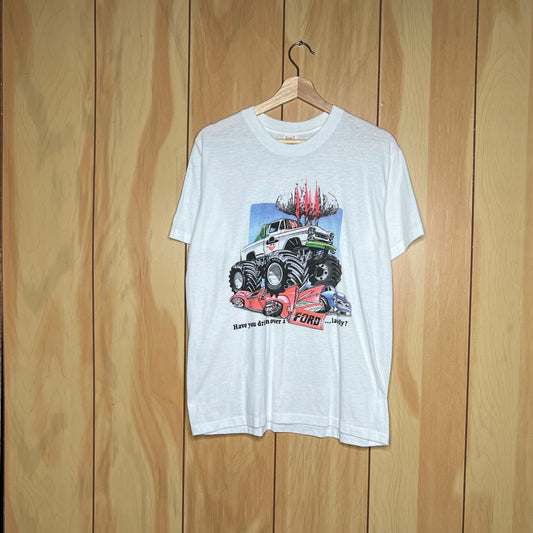 80s Skoal Chevy Monster Truck Have you Driven Over a Ford Lately? Shirt