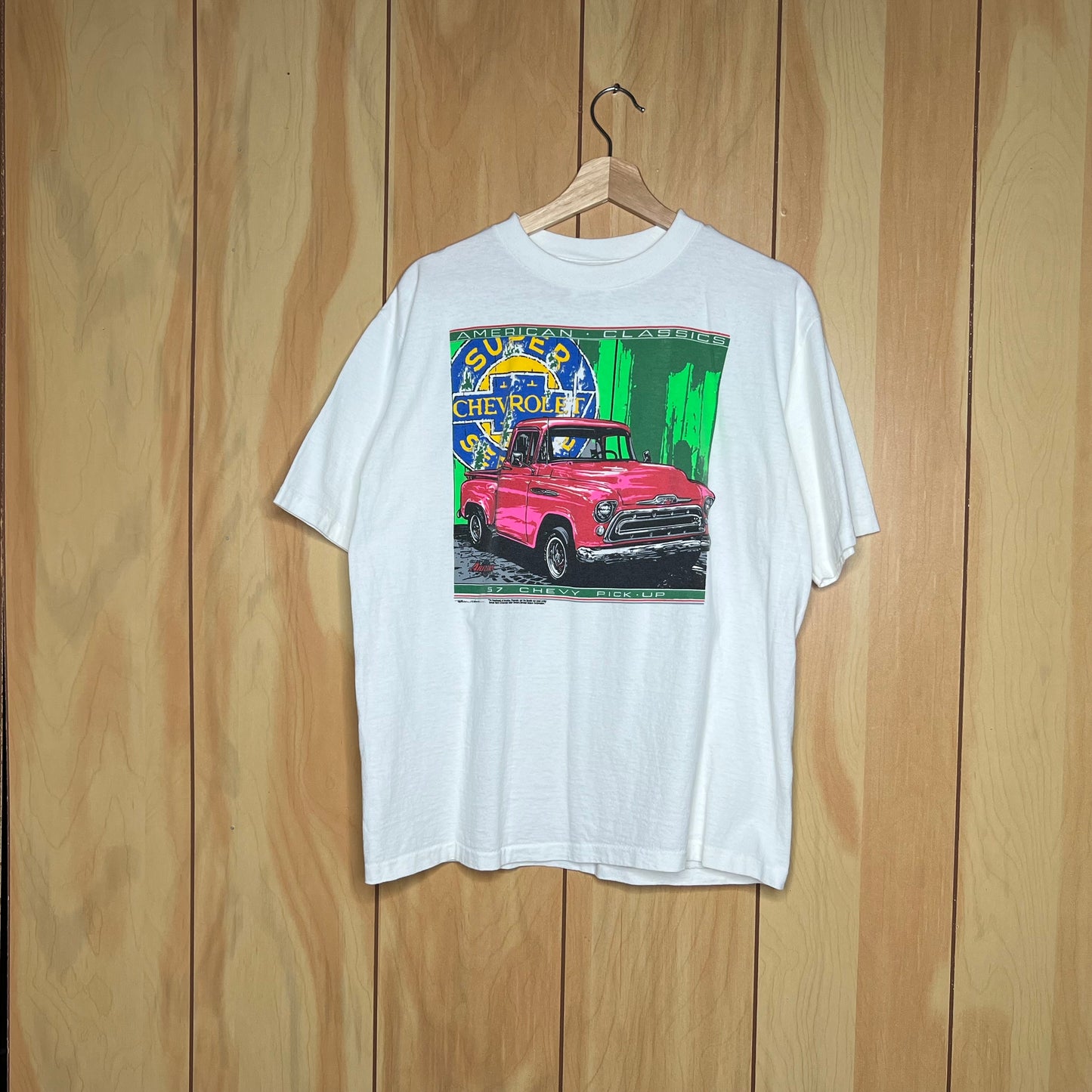 90s Chevy Pick Up Truck Super Service Shirt Size Large