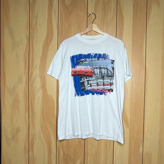 90s Chevy Corvette C4 ZR1 Engine Promo Shirt Size Large