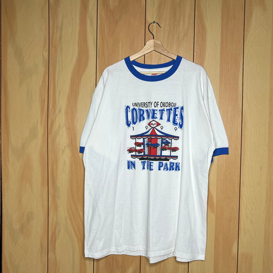 1999 Corvettes in the Park Car Shirt Size XXL