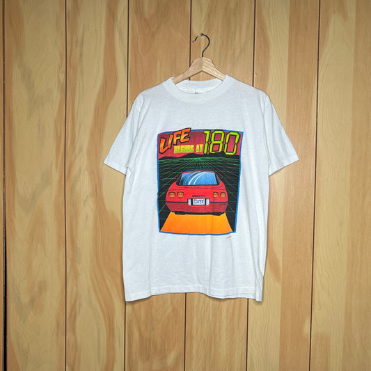 90s Ford GT40 International Challenge Road Racing Car Shirt Size XL