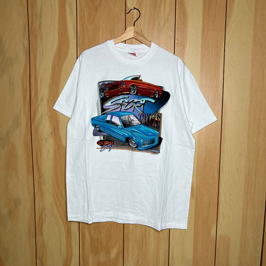 90s Sport Truck Low Rider Chevy Square Body Shirt Size XL