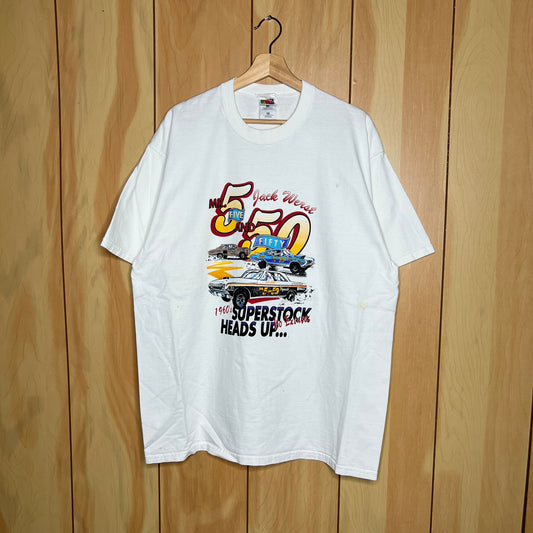 90s MOPAR Dodge 50s Pro Stock Racing Drag Shirt Size XL