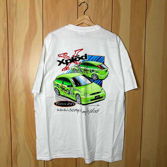 00s Ford Focus ZX3 Tuner Xplod Car Shirt Size XL