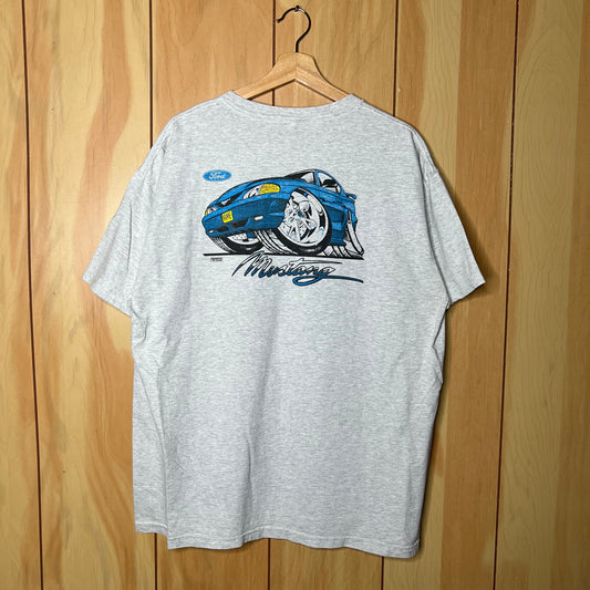 90s Ford Mustang SN95 Cartoony Shirt Size XL