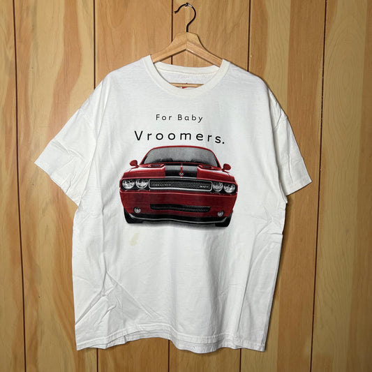 00s Dodge Challenger Vroomers Promo Shirt Size XL