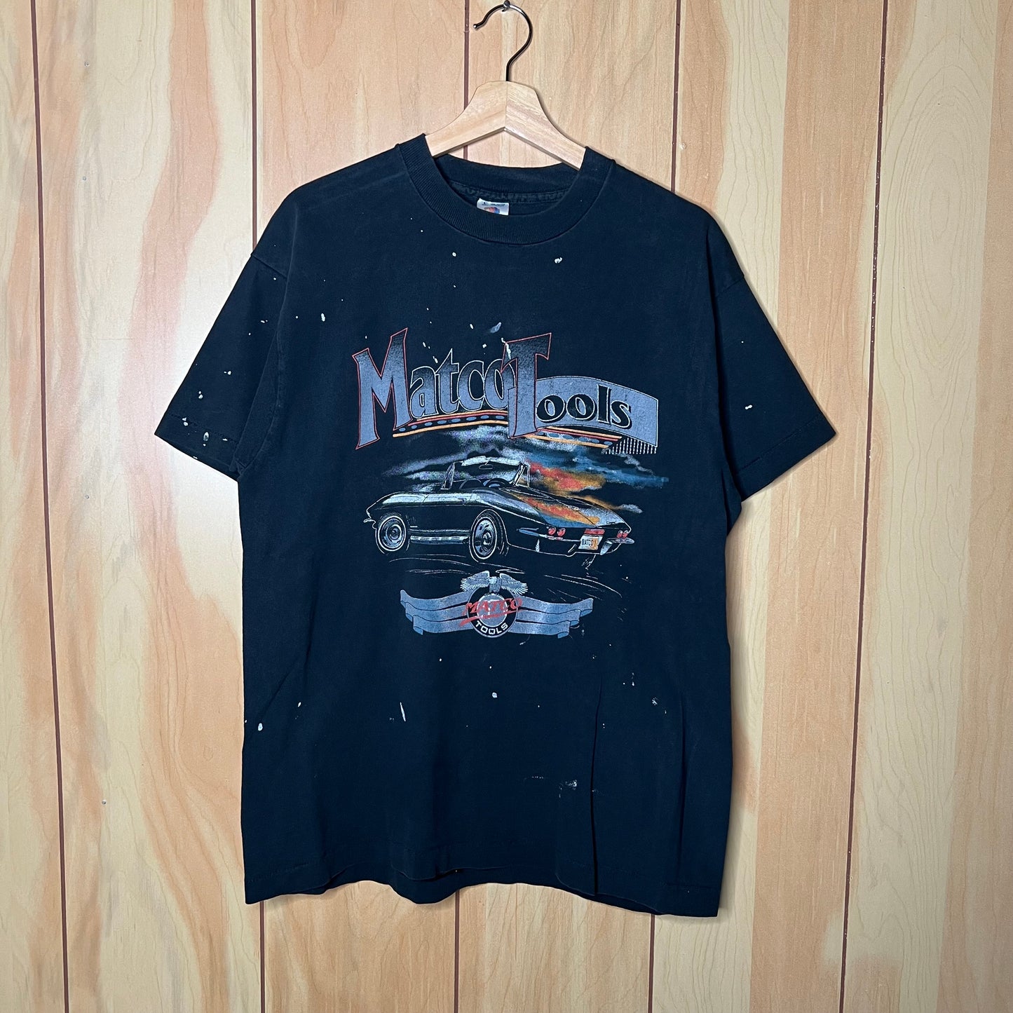 90s Chevy Corvette Matco Tools Painter Shirt Size Large